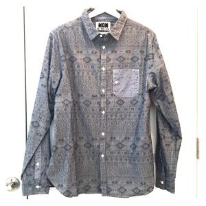 Woolf Originals Network XL Chambray Button Down